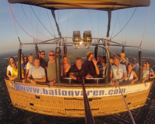 Ballonvaart 22 augustus Helmond naar Deurne